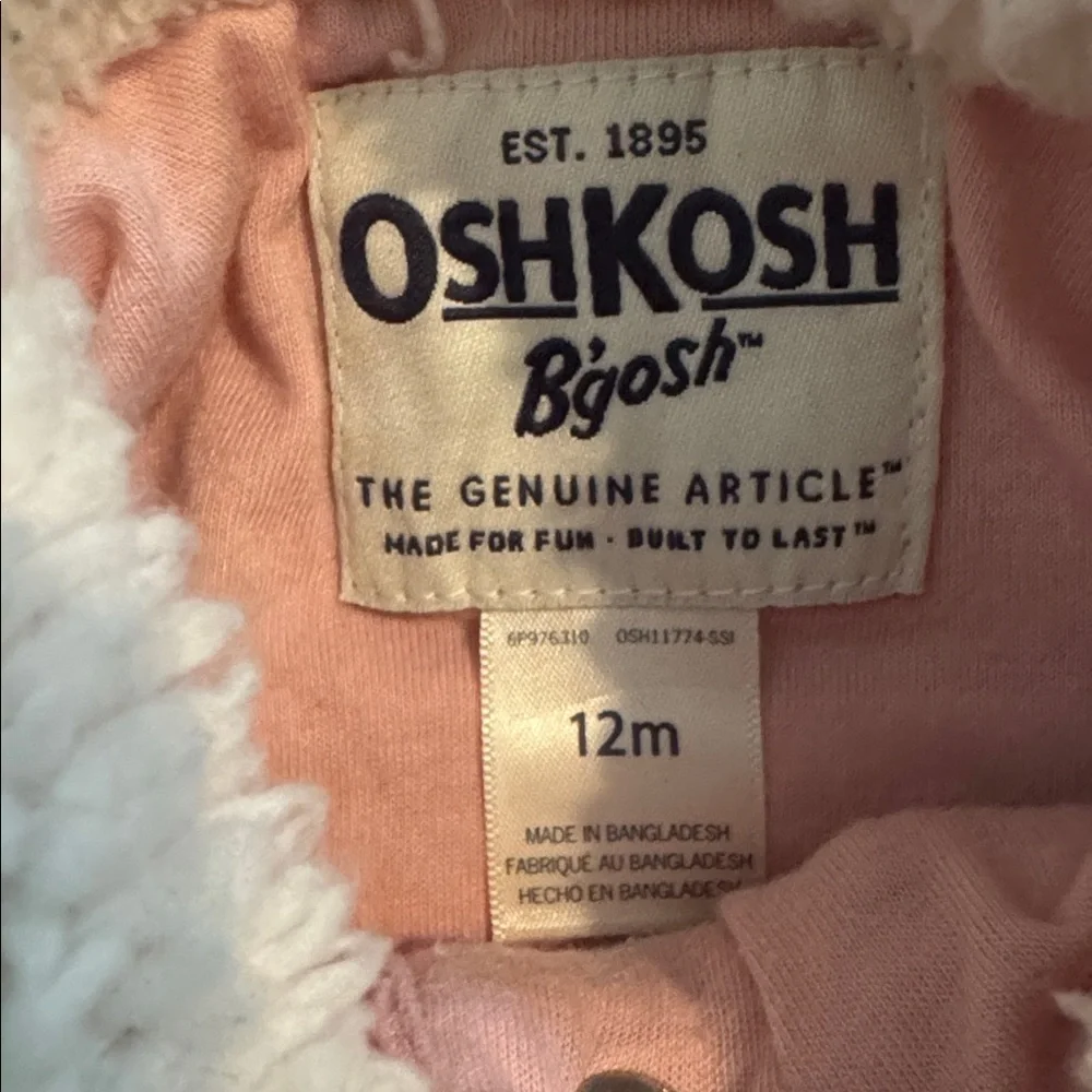 OshKosh B'gosh Corduroy Jacket with Sherpa Collar